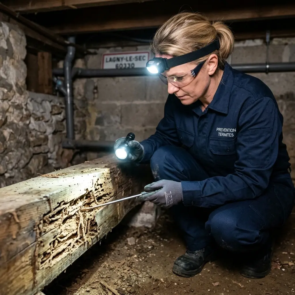Termites Lagny-le-Sec (60330)