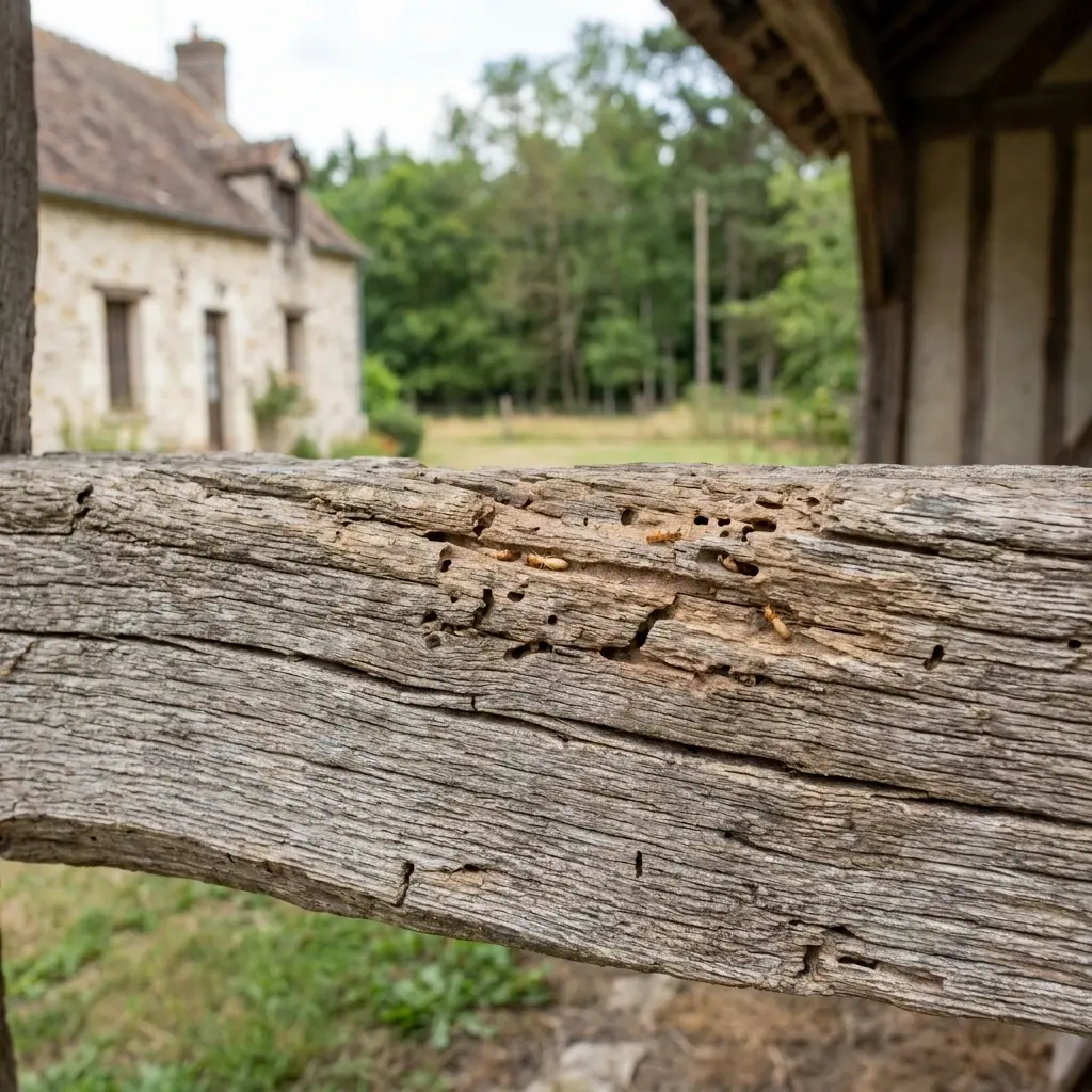 Notre expertise contre les insectes xylophages