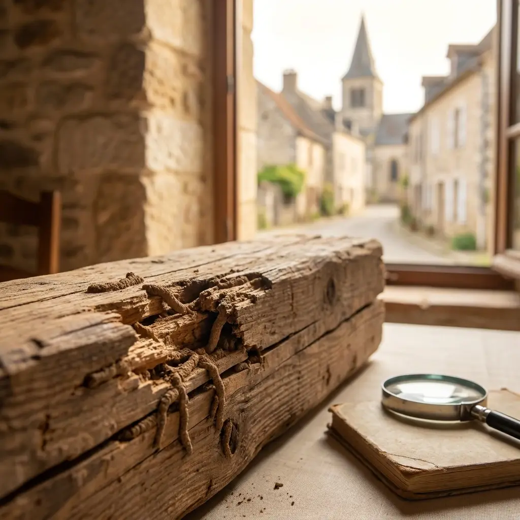 Une expertise technique pour éradiquer les termites