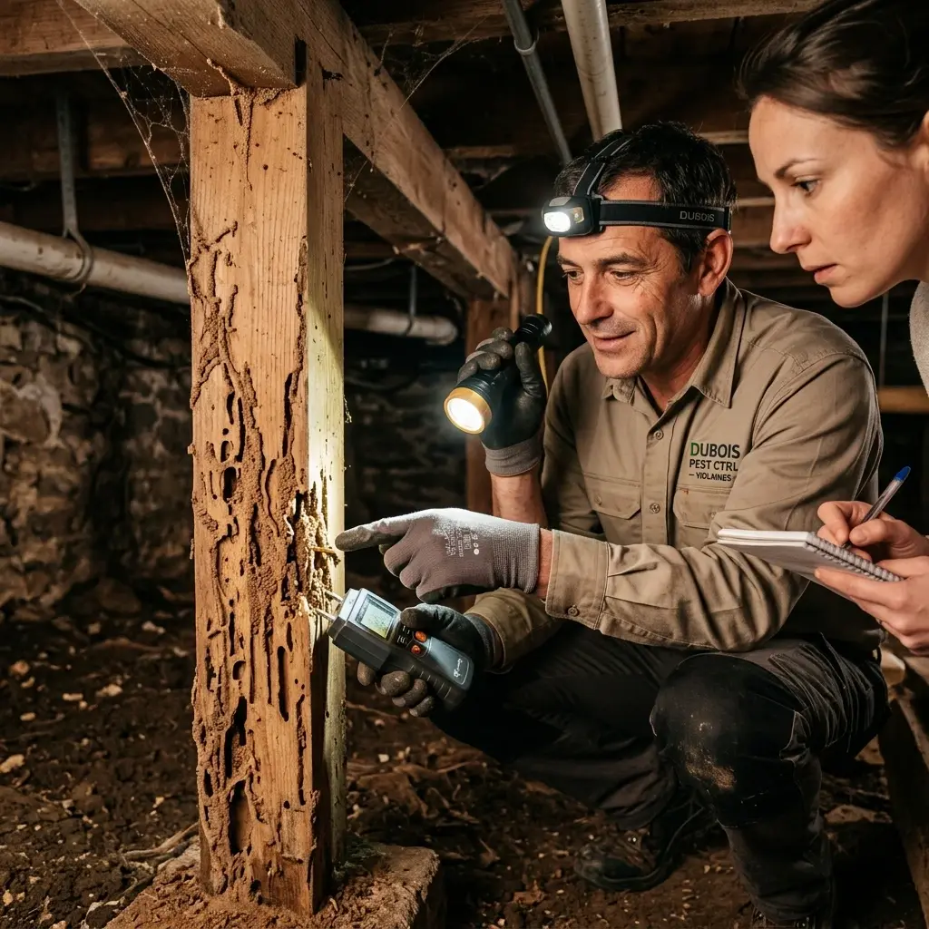 Pourquoi nous choisir pour vos termites à Violaines