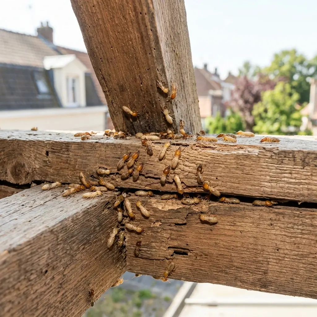Comment nous traitons les termites