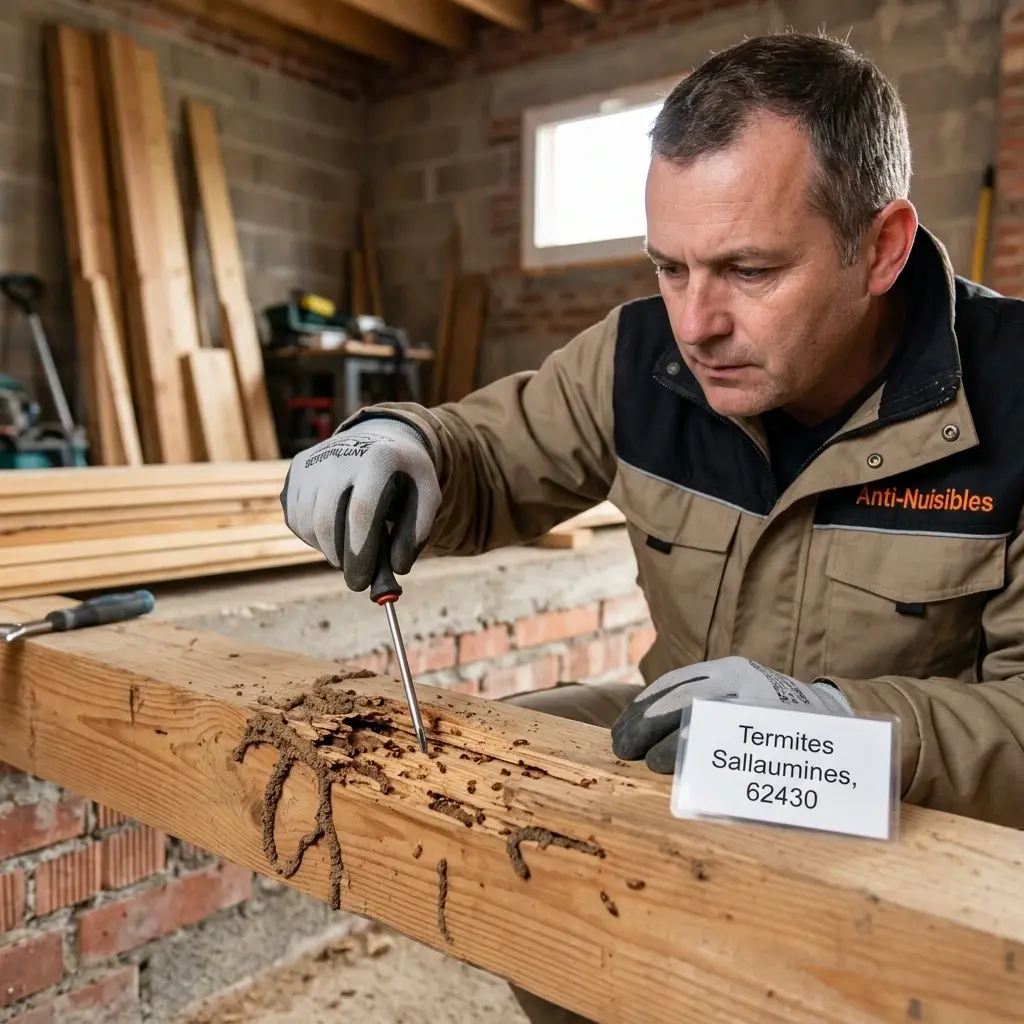 Pourquoi nous choisir pour vos termites à Sallaumines