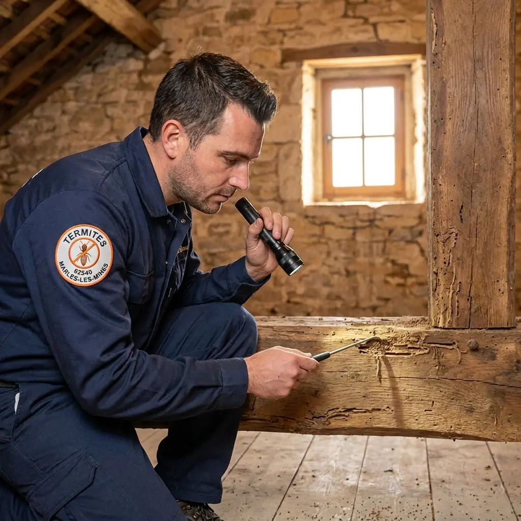 Termites Marles-les-Mines (62540)