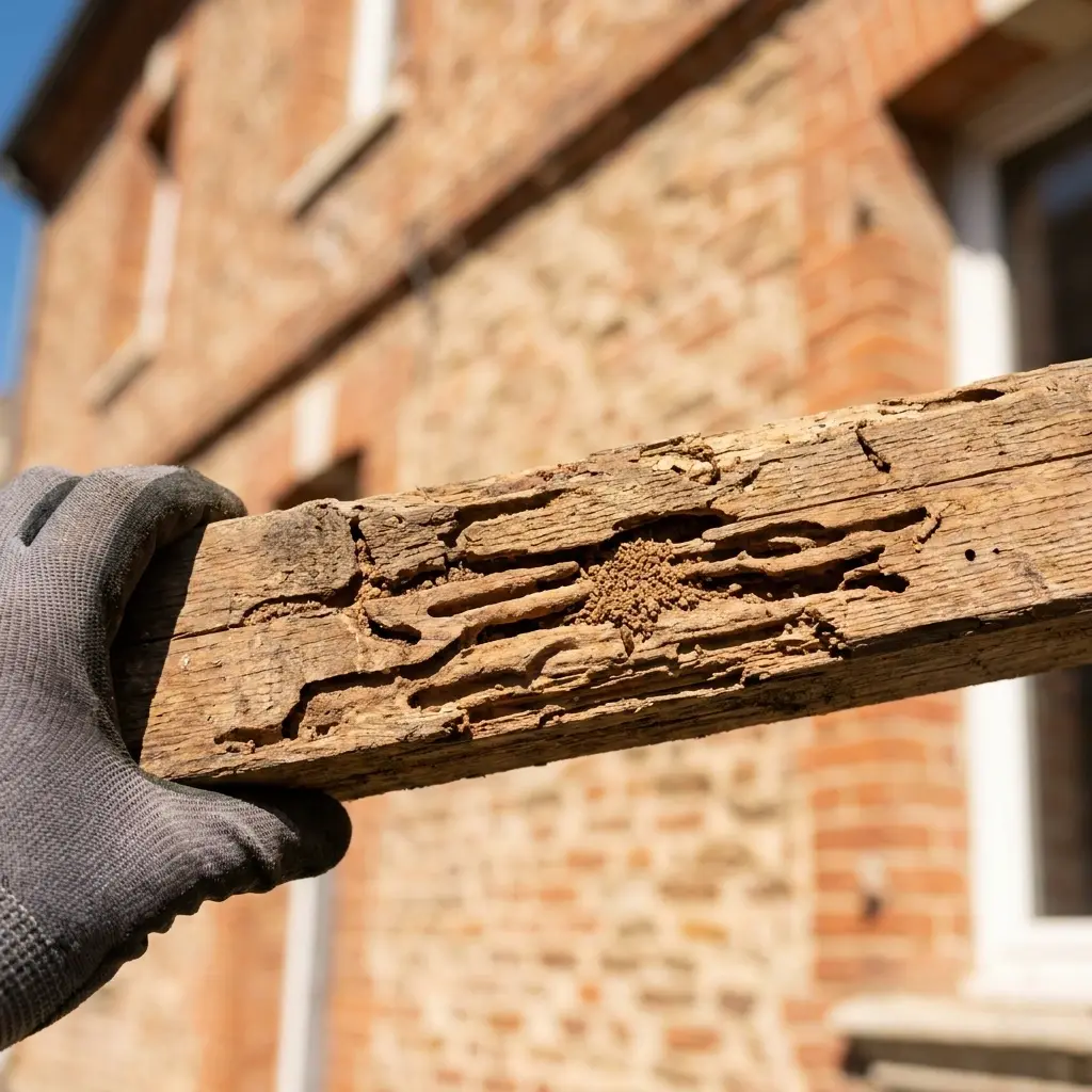 Pourquoi choisir notre service de termites à Courrières