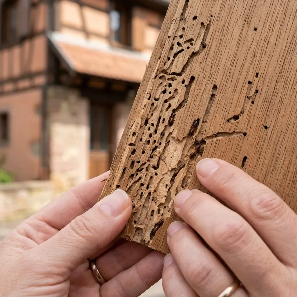 Comment se déroule l'intervention contre les termites à Benfeld ?