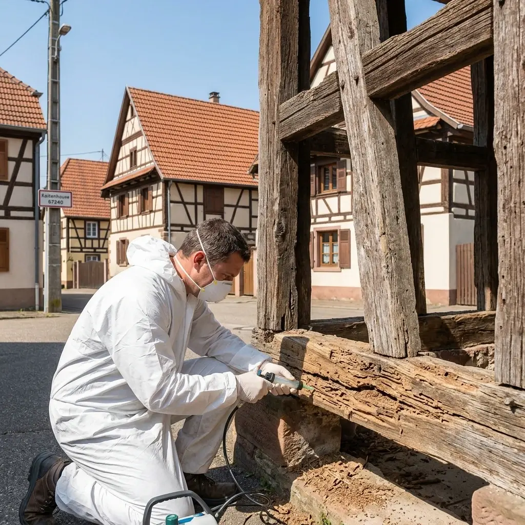 Expertise en termites à Kaltenhouse