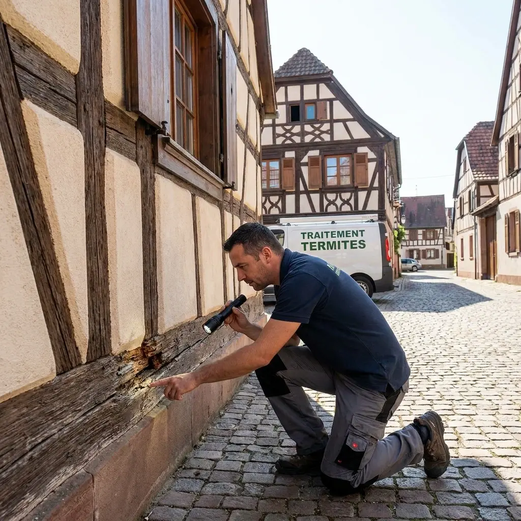 Pourquoi nous choisir pour vos termites à Bouxwiller