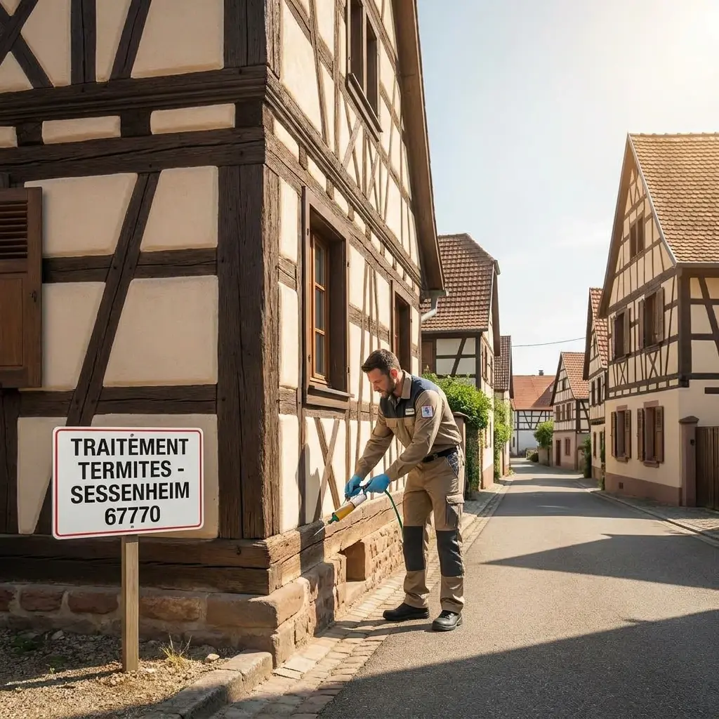 Pourquoi nous choisir pour vos termites à Sessenheim