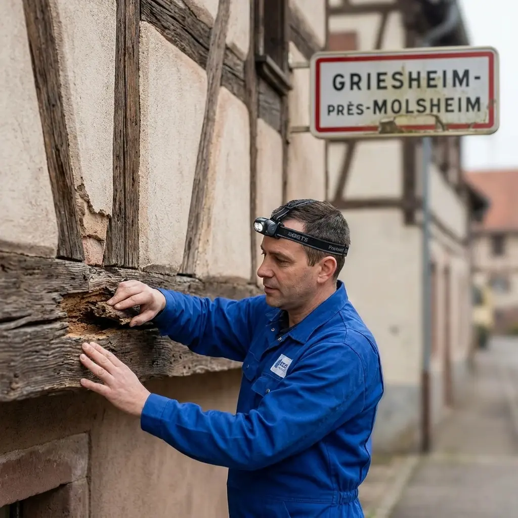 Traitement professionnel contre les termites