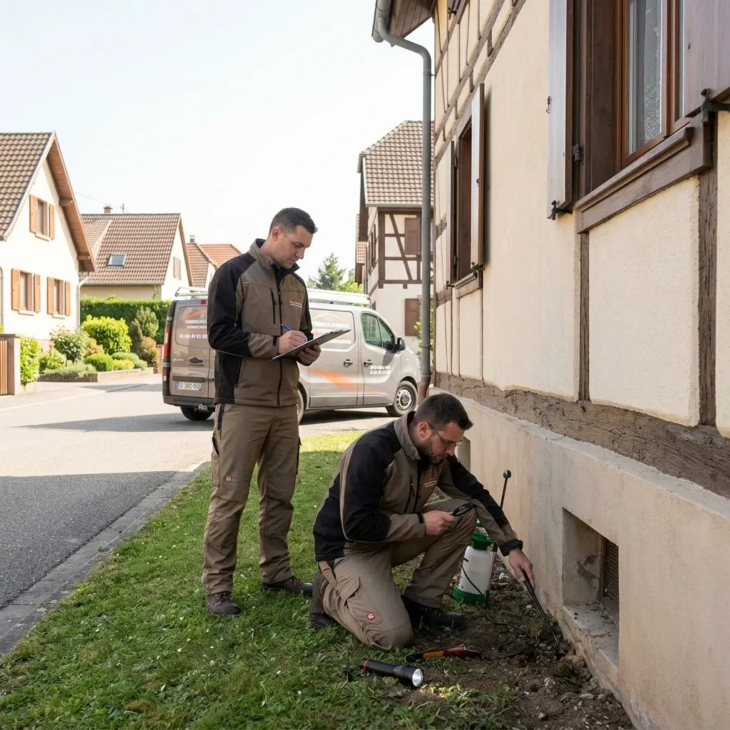 Notre approche technique contre les termites