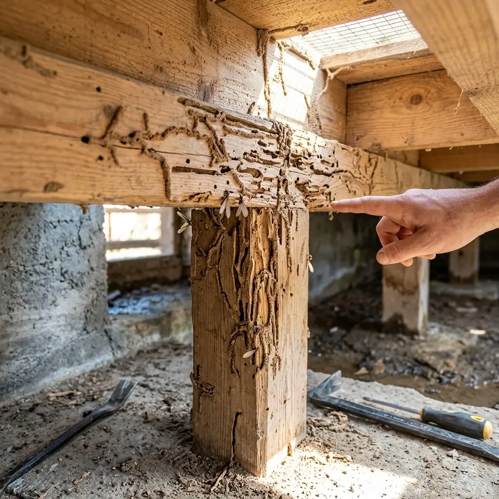 Prévenir l'apparition des termites