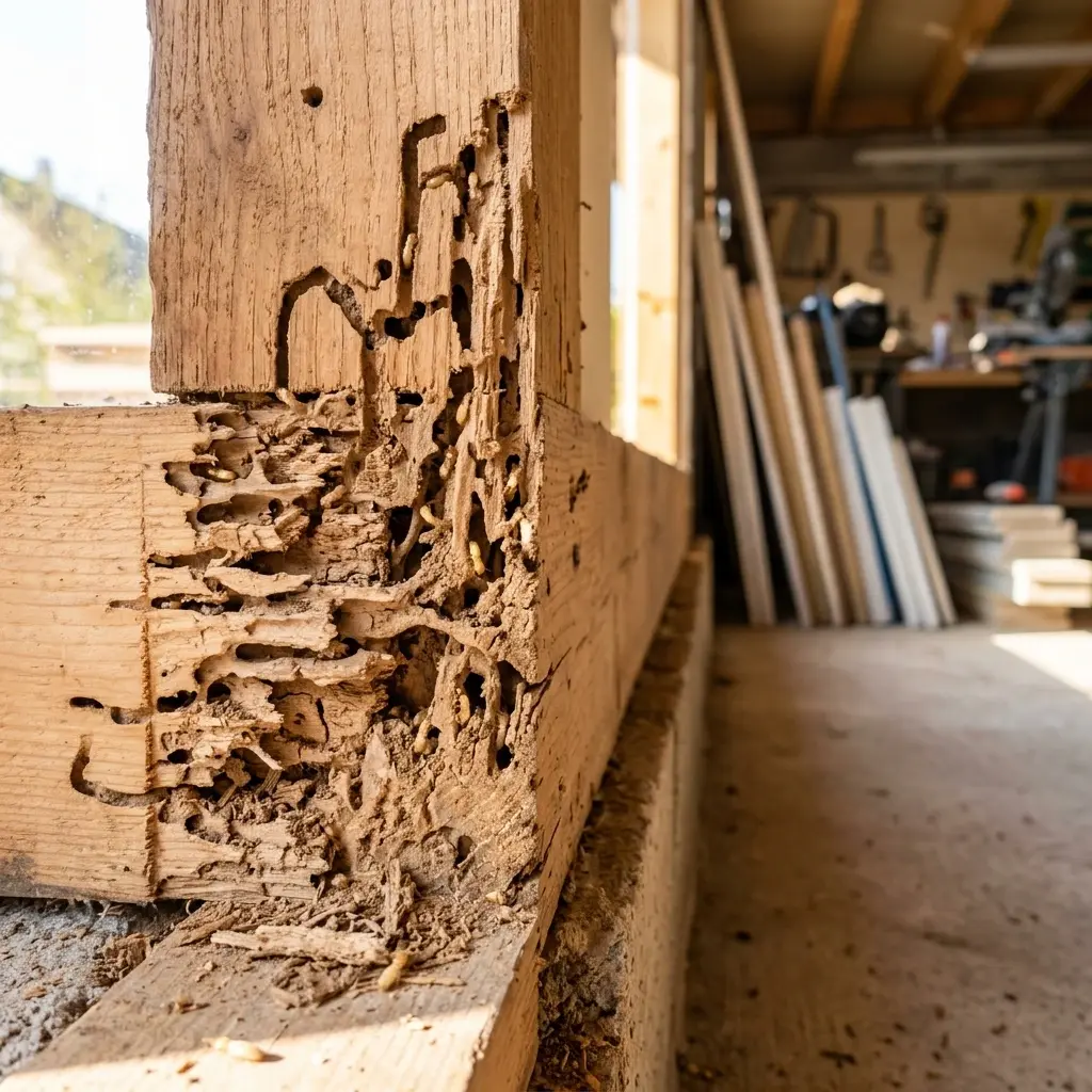 Prévenir l'arrivée des termites chez vous