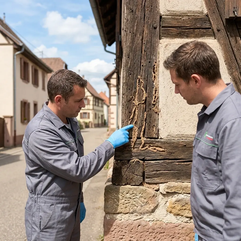 Pourquoi nous choisir pour vos termites à Labaroche