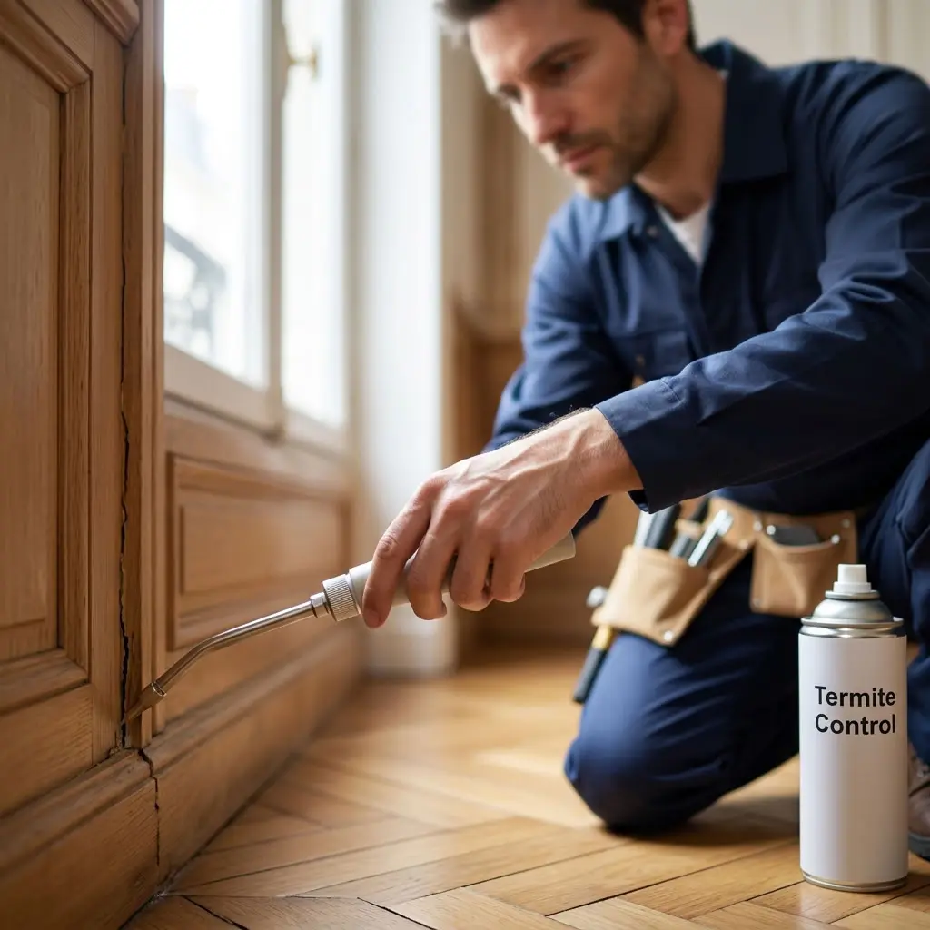Notre méthode de lutte contre les termites à Paris 6