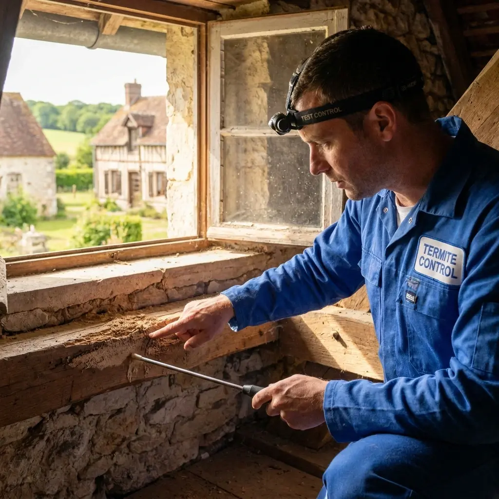 Le traitement technique contre les termites
