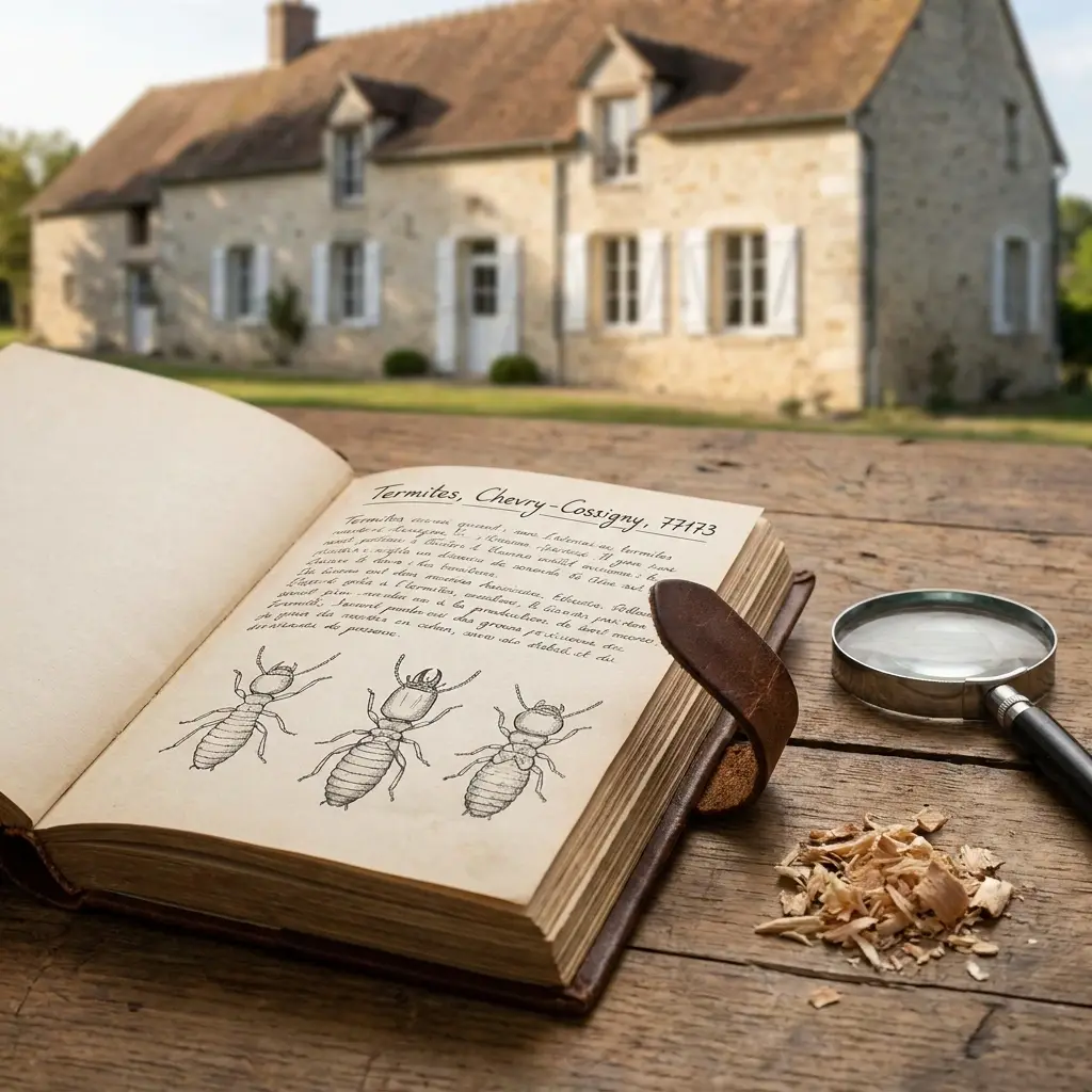 Comment nous traitons les termites dans vos locaux