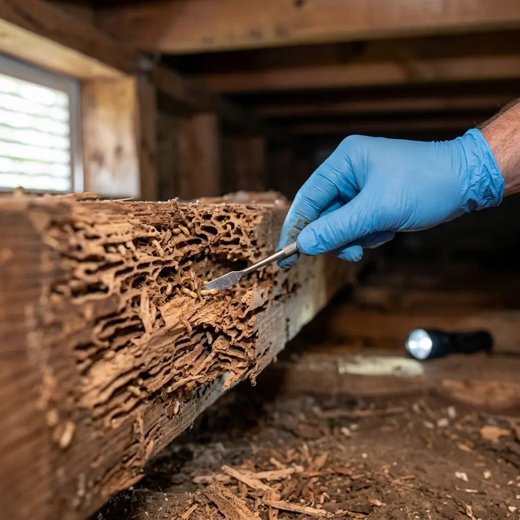 Comment se déroule l'intervention contre les termites à Émerainville ?