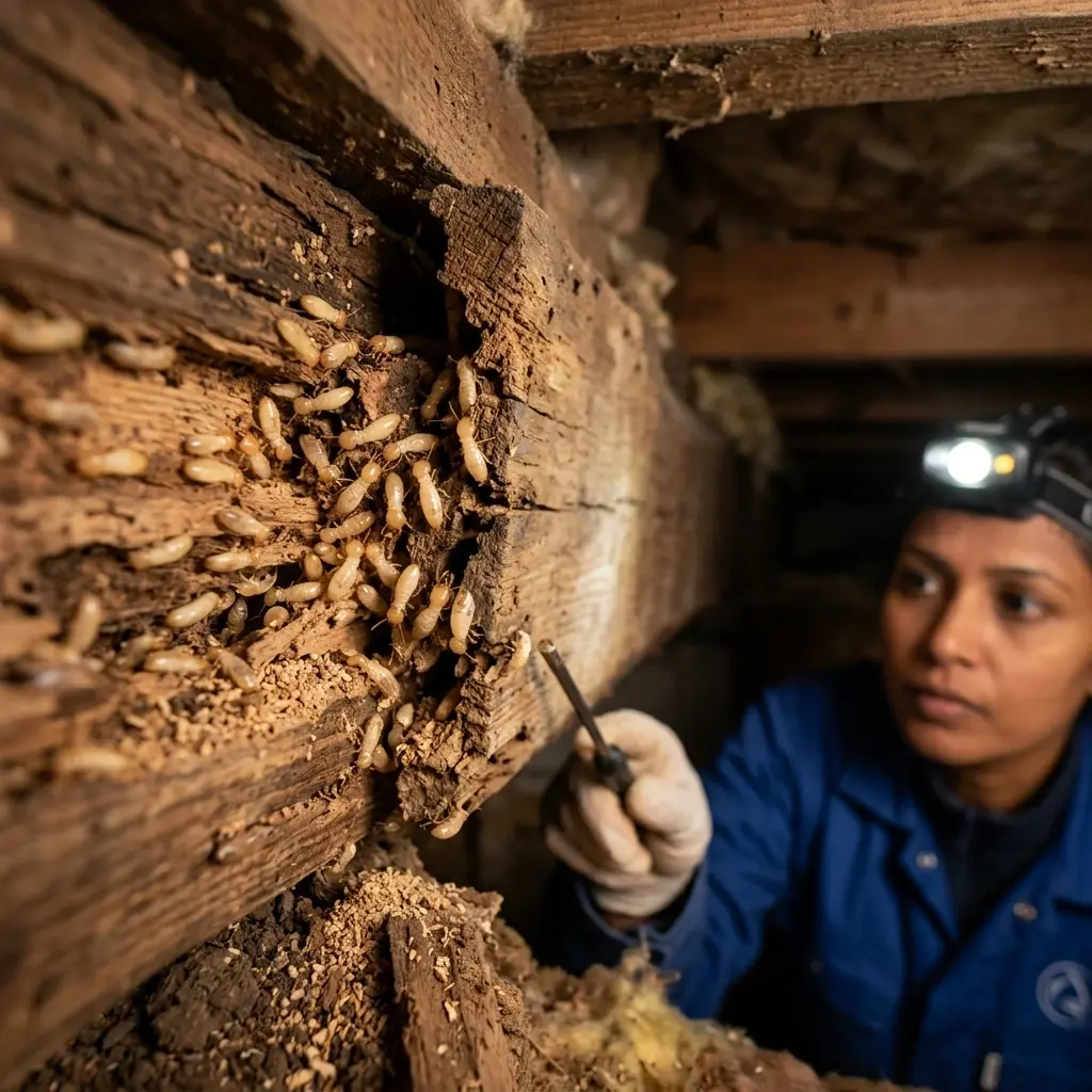 Un traitement technique et durable contre les termites