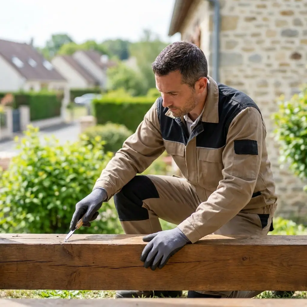 Comment se déroule l'intervention contre les termites à Chambourcy ?