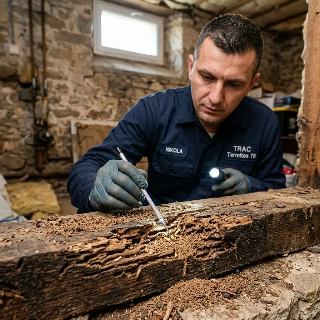 L'approche technique pour éradiquer les termites