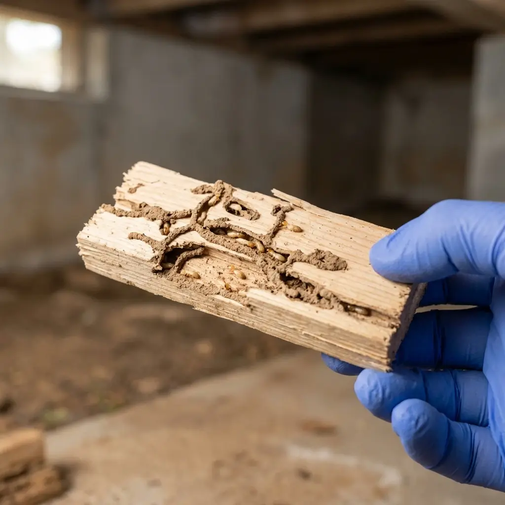 Un traitement ciblé contre les termites