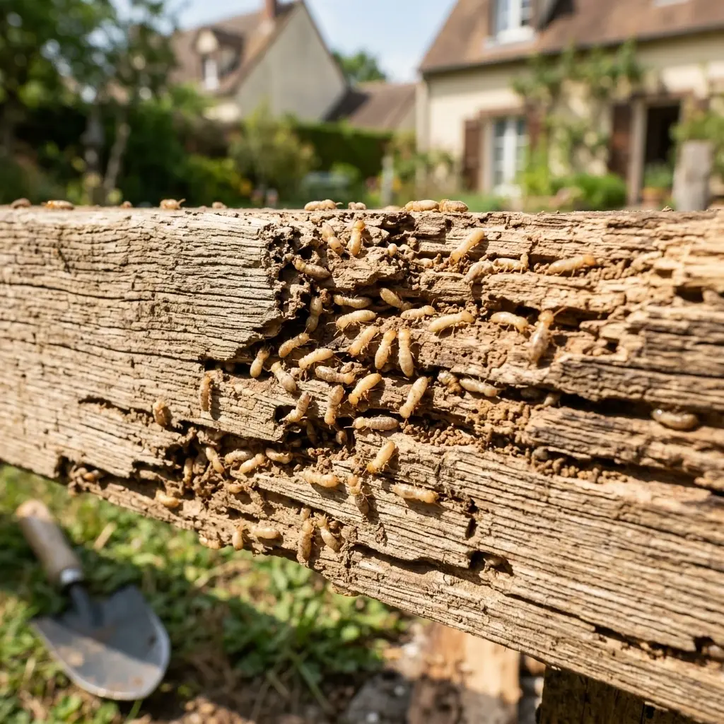 Lutte ciblée contre les insectes xylophages