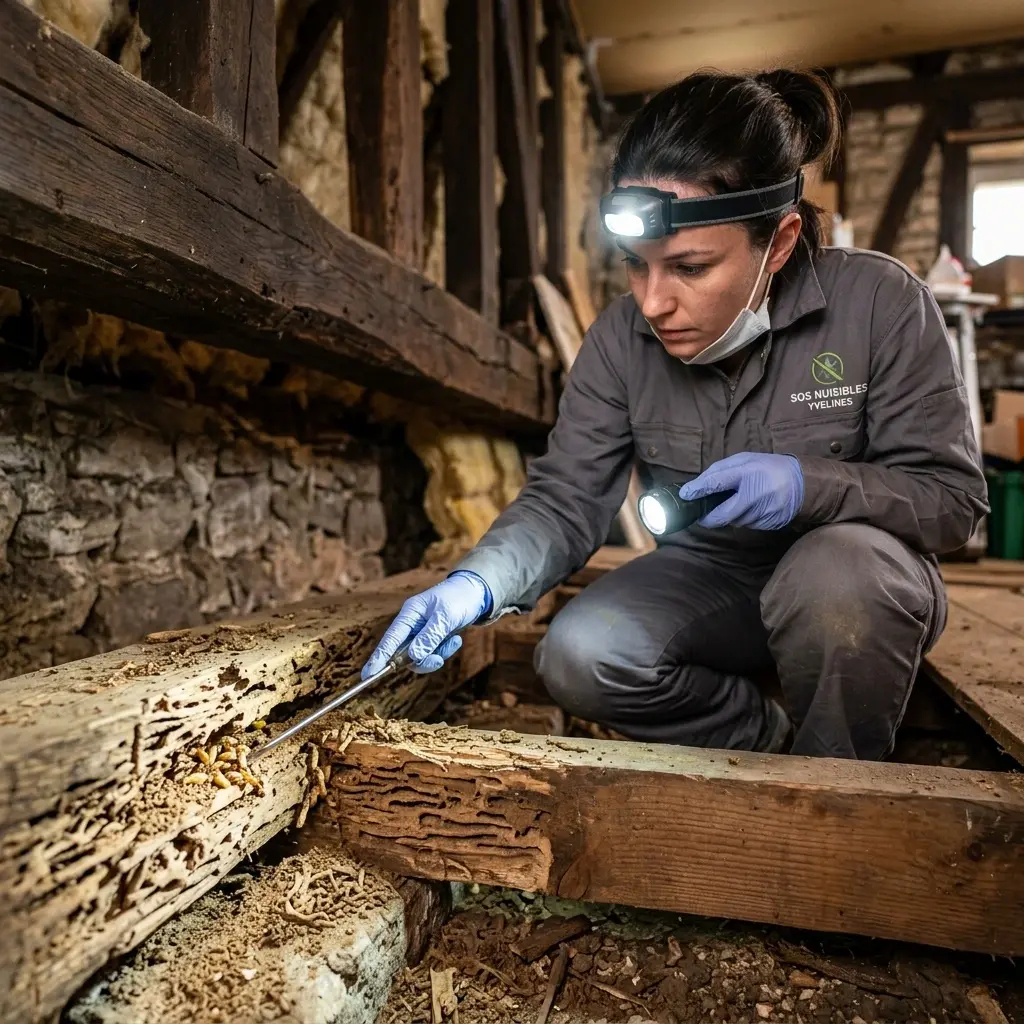 Pourquoi nous choisir pour vos problèmes de termites à Villennes-sur-Seine