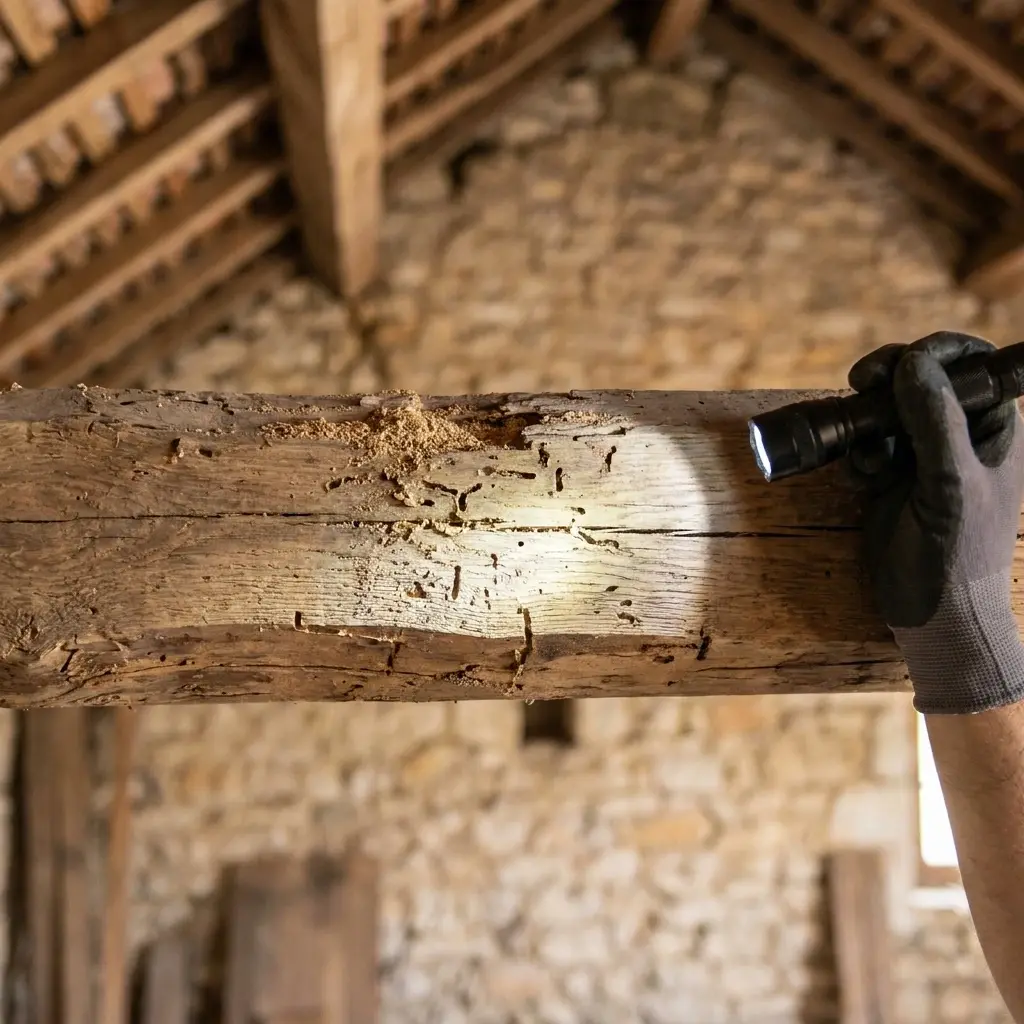 Traitement professionnel contre les termites