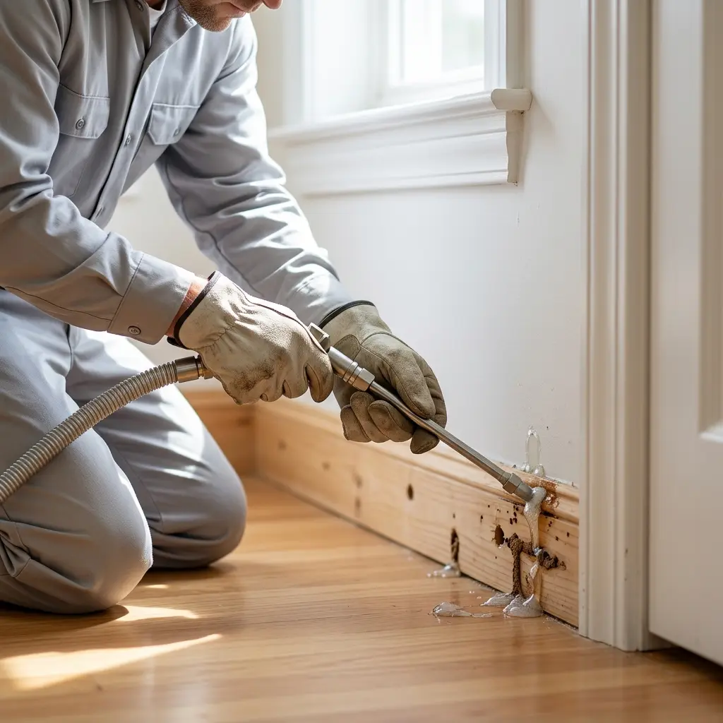 Un traitement professionnel et durable contre les termites