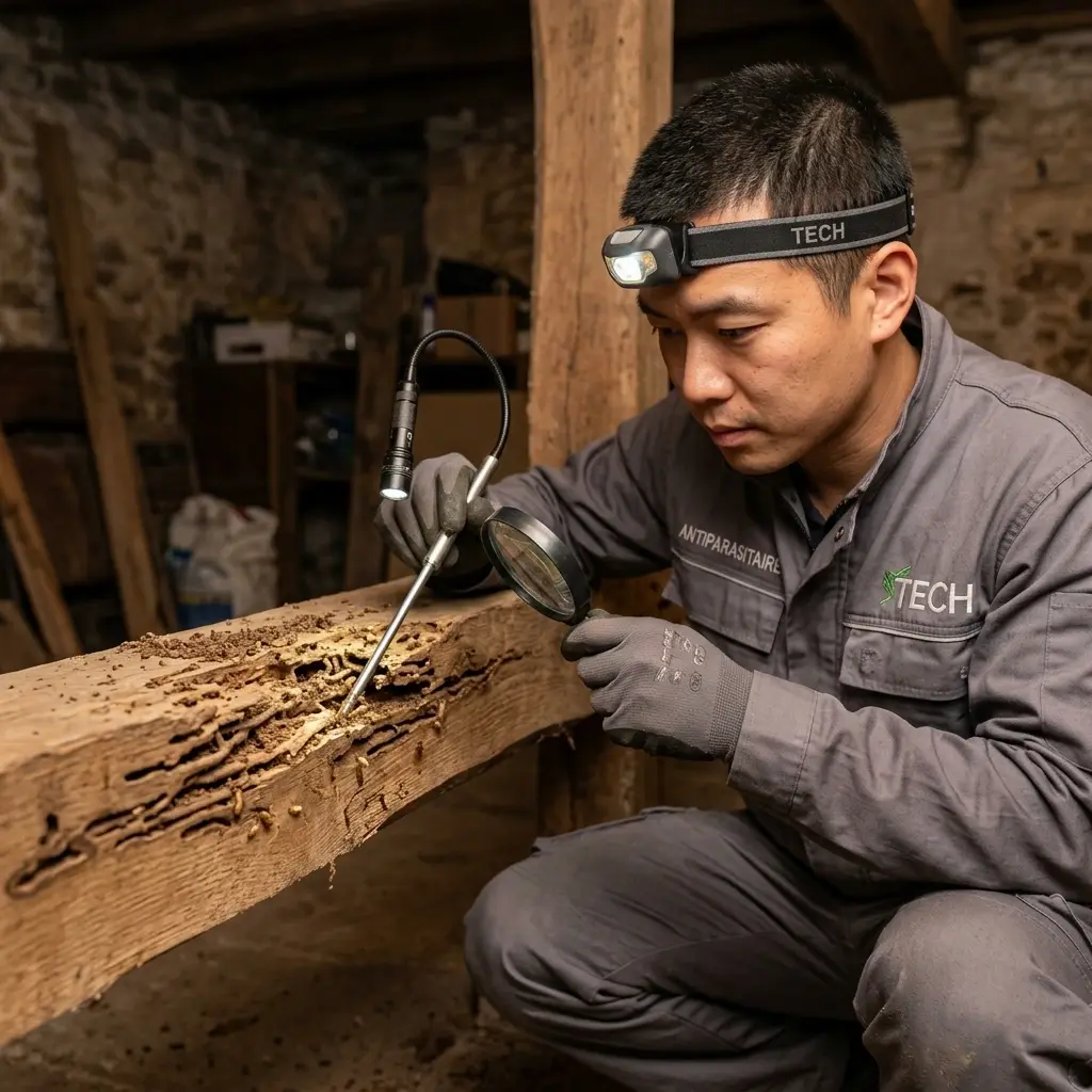 L'approche technique pour éradiquer les termites
