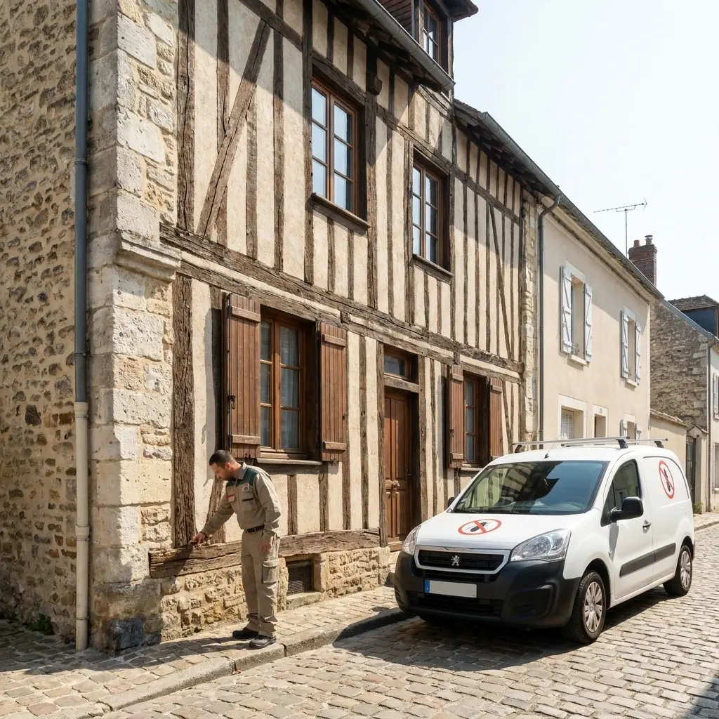 Traitement professionnel contre les termites