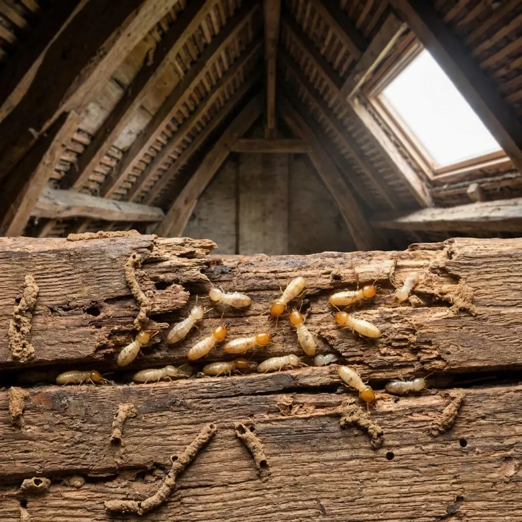 Comment nous traitons l'infestation de termites