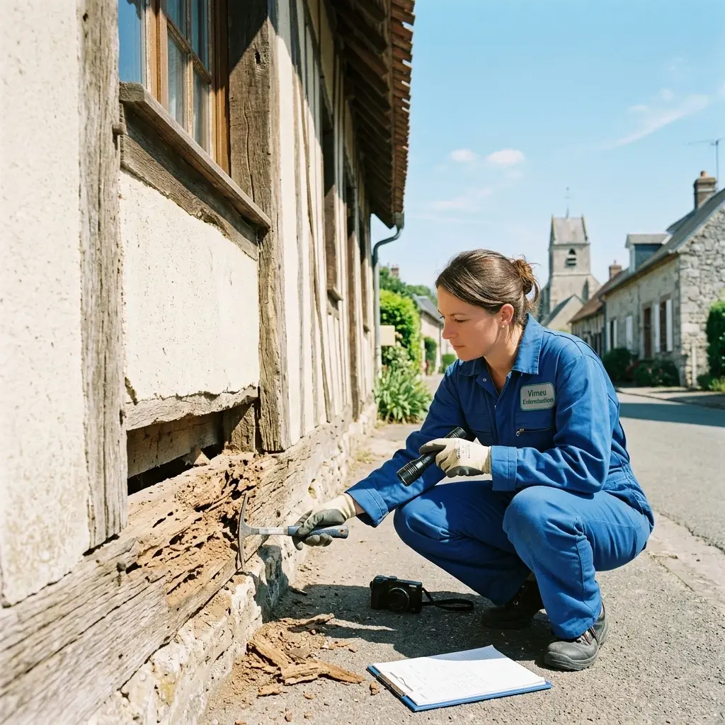 Un traitement technique et ciblée contre les termites