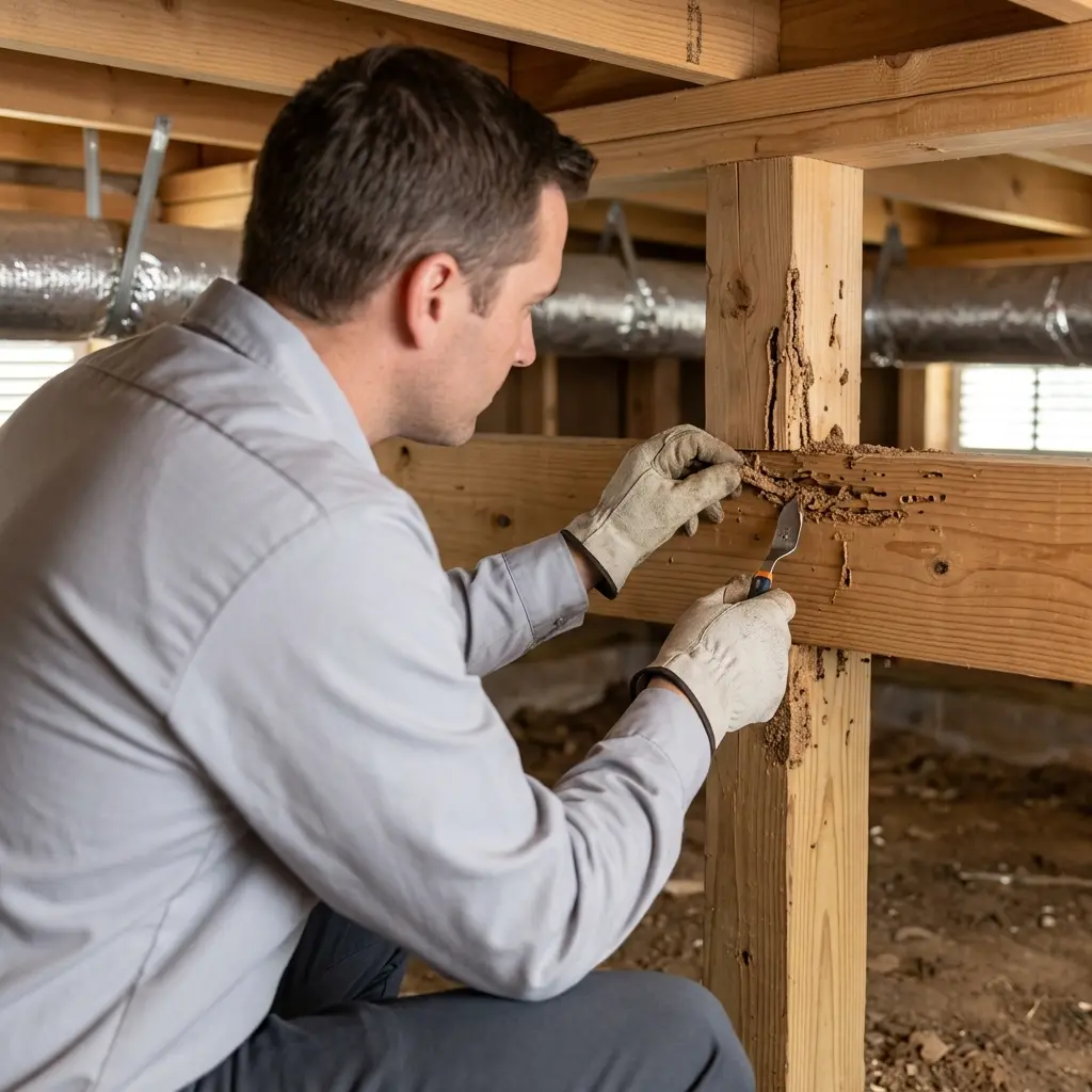 Une expertise technique pour éradiquer les termites