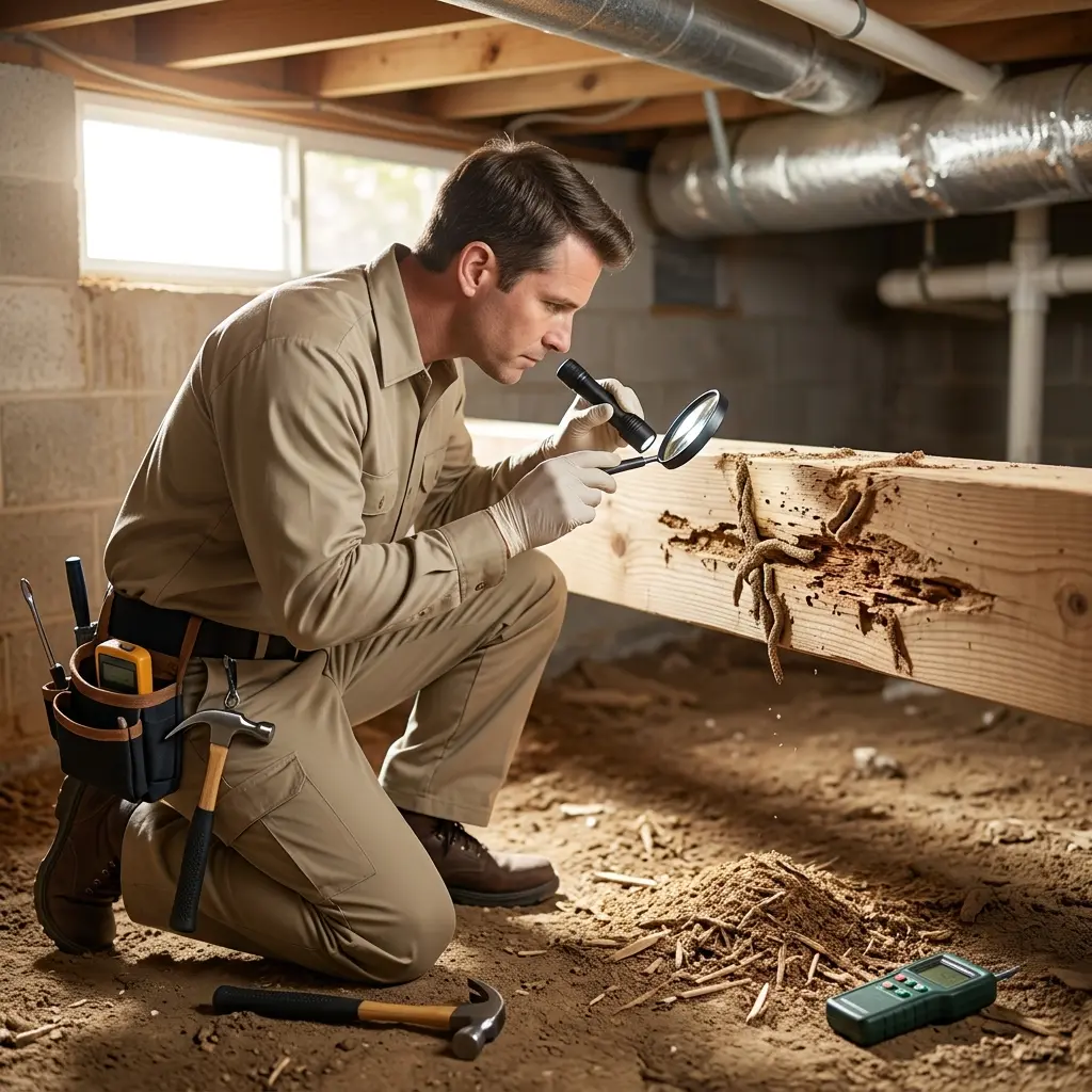 Une expertise technique sur place