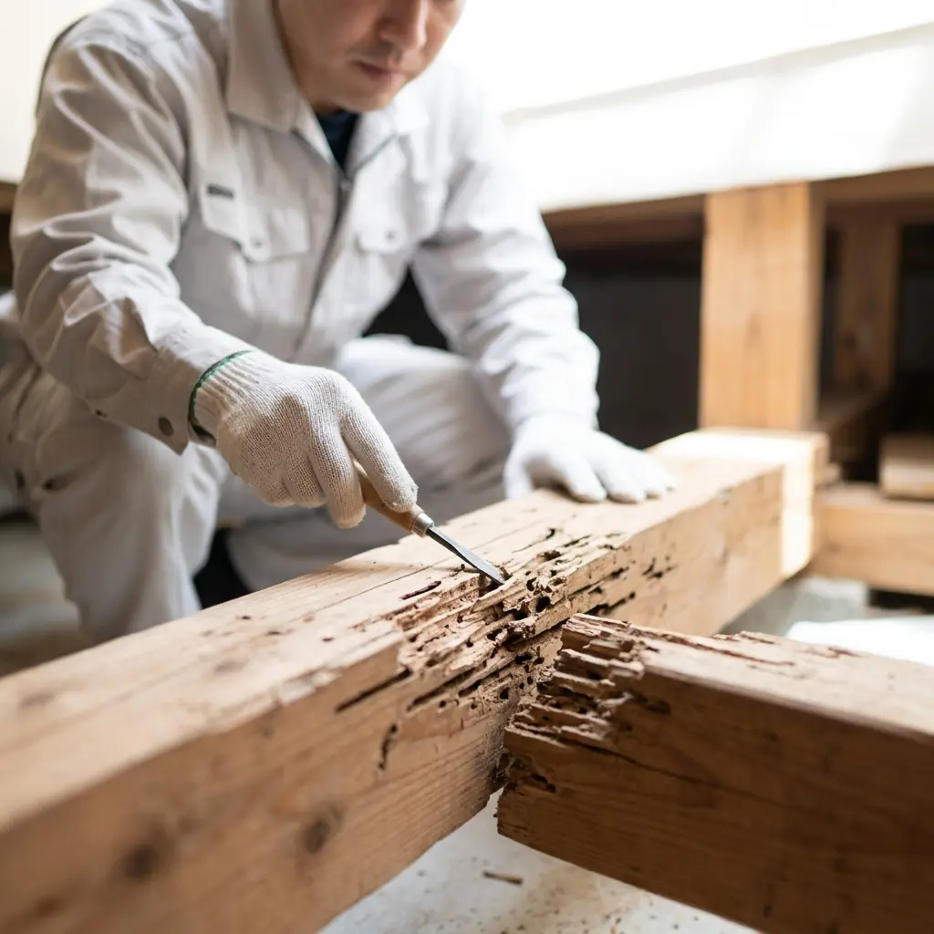 Prévenir l'apparition des termites