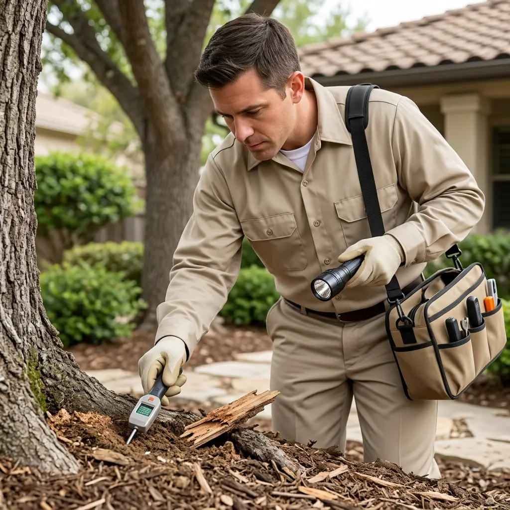 Un traitement professionnel contre les termites