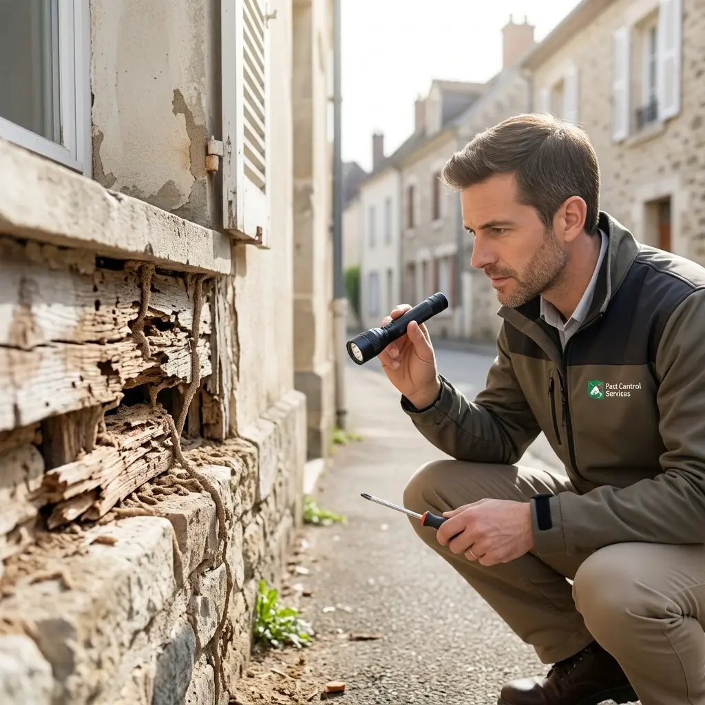 Une approche technique pour éliminer les termites