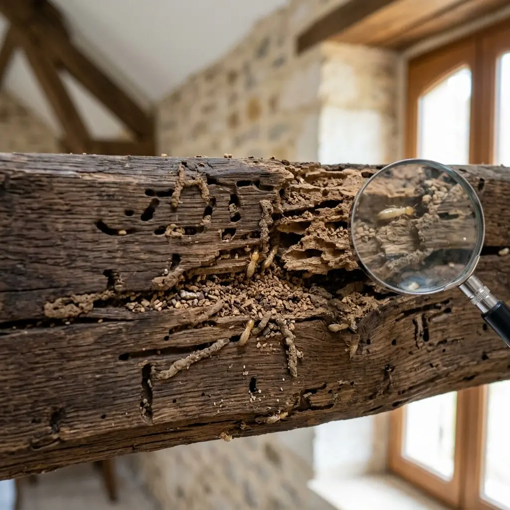 Comment prévenir et réagir face aux termites à Marcoussis