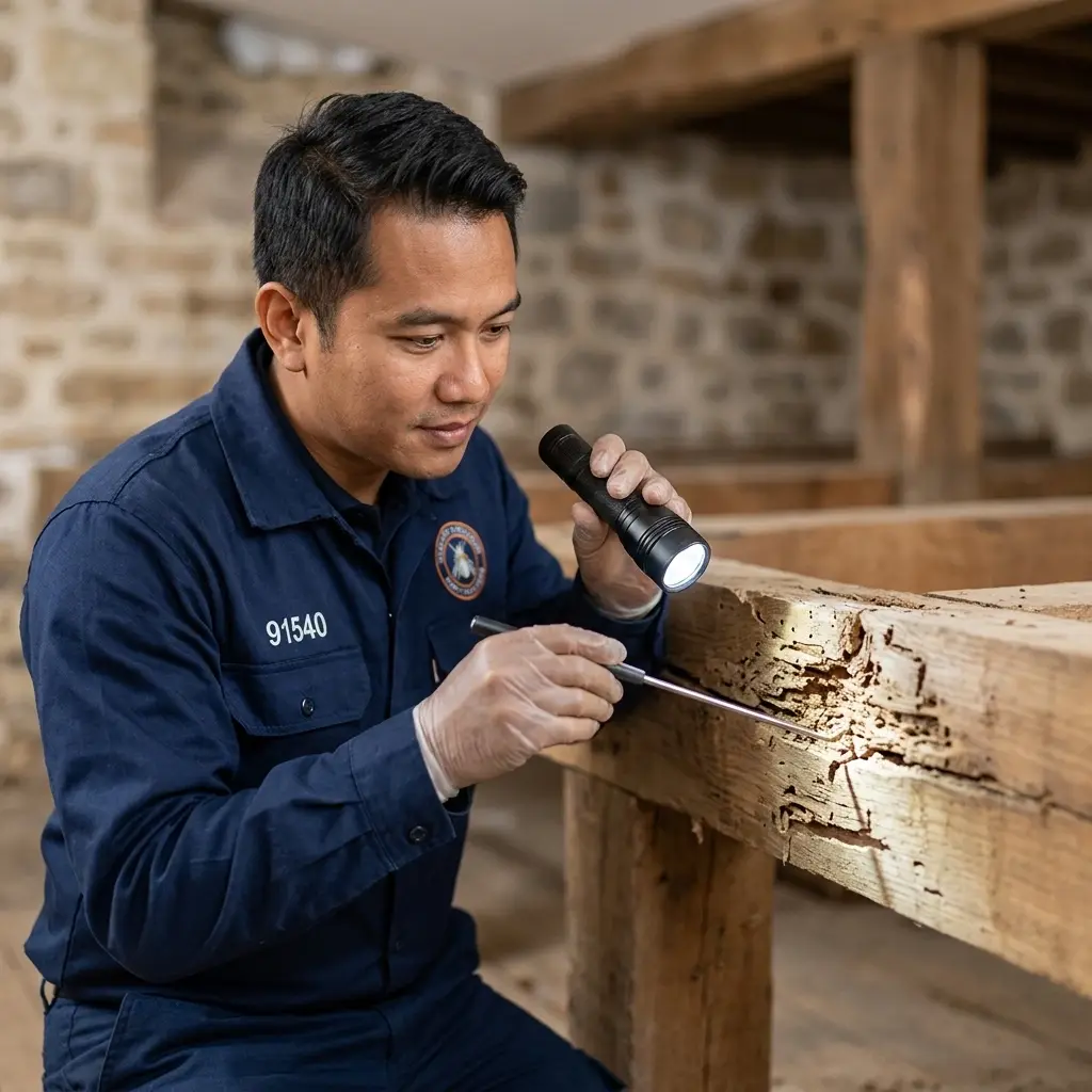 Pourquoi nous choisir pour vos problèmes de termites à Mennecy