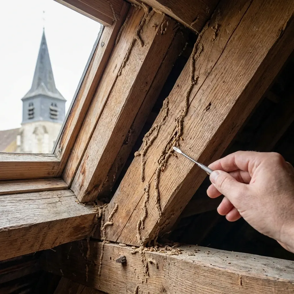 Un traitement technique et ciblé contre les termites