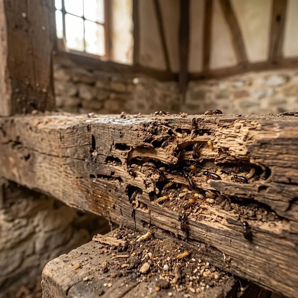 Comment prévenir et réagir face aux termites à La Ferté-Alais