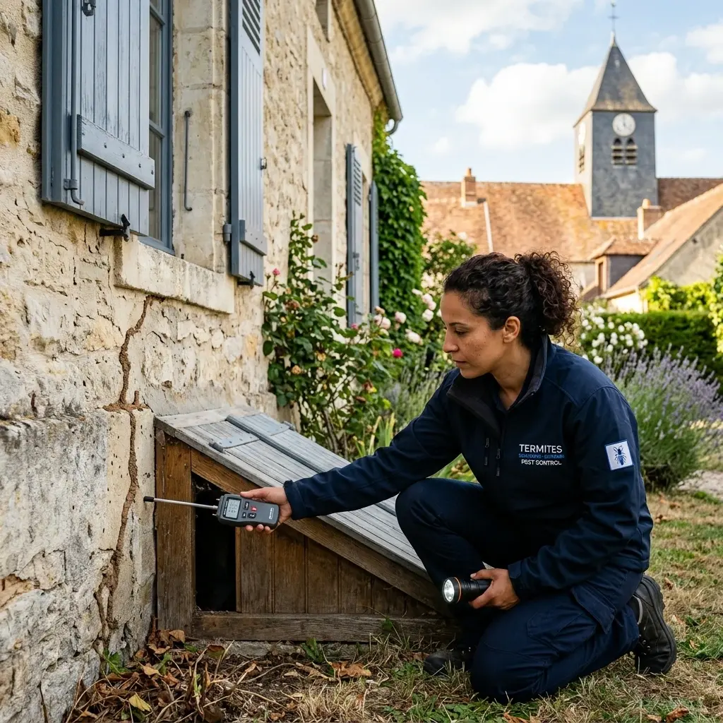 Comment se déroule l'intervention à La Ferté-Alais ?