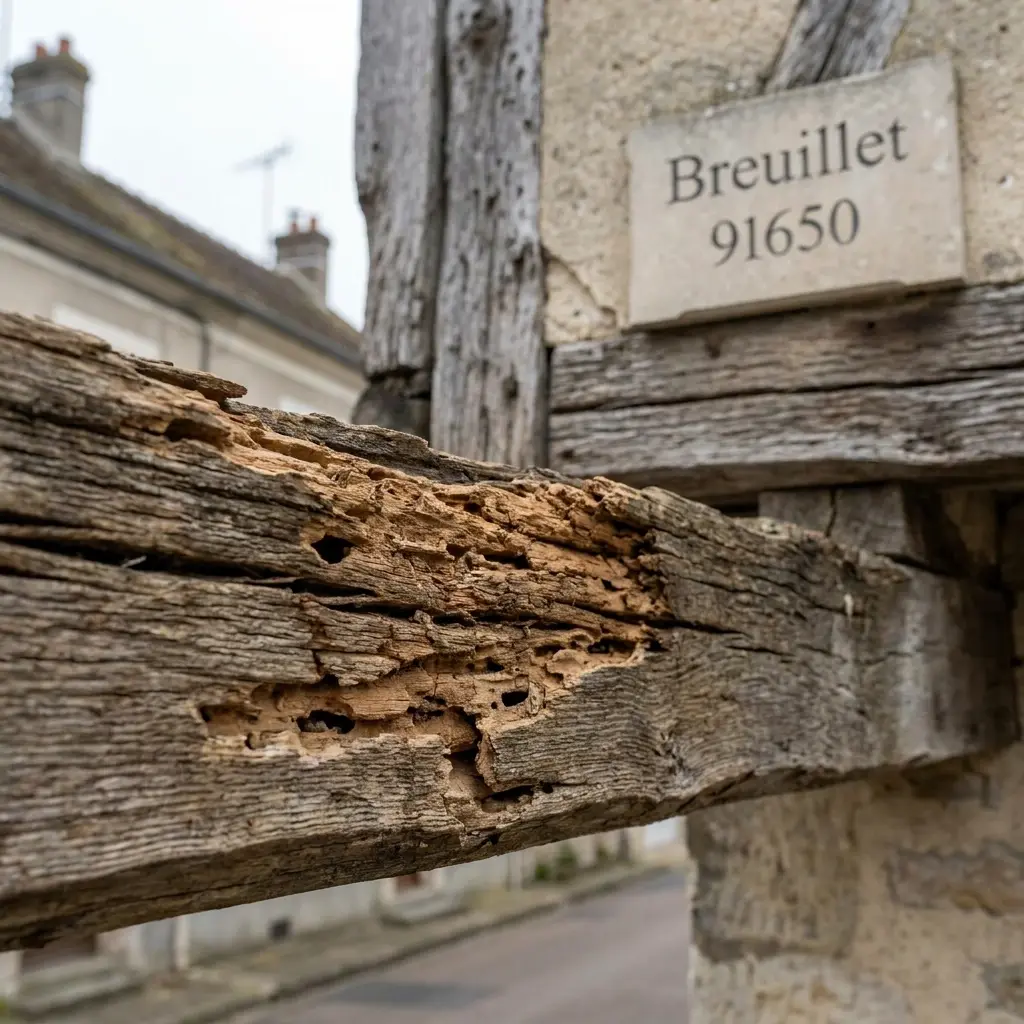 Comment se déroule l'intervention à Breuillet ?