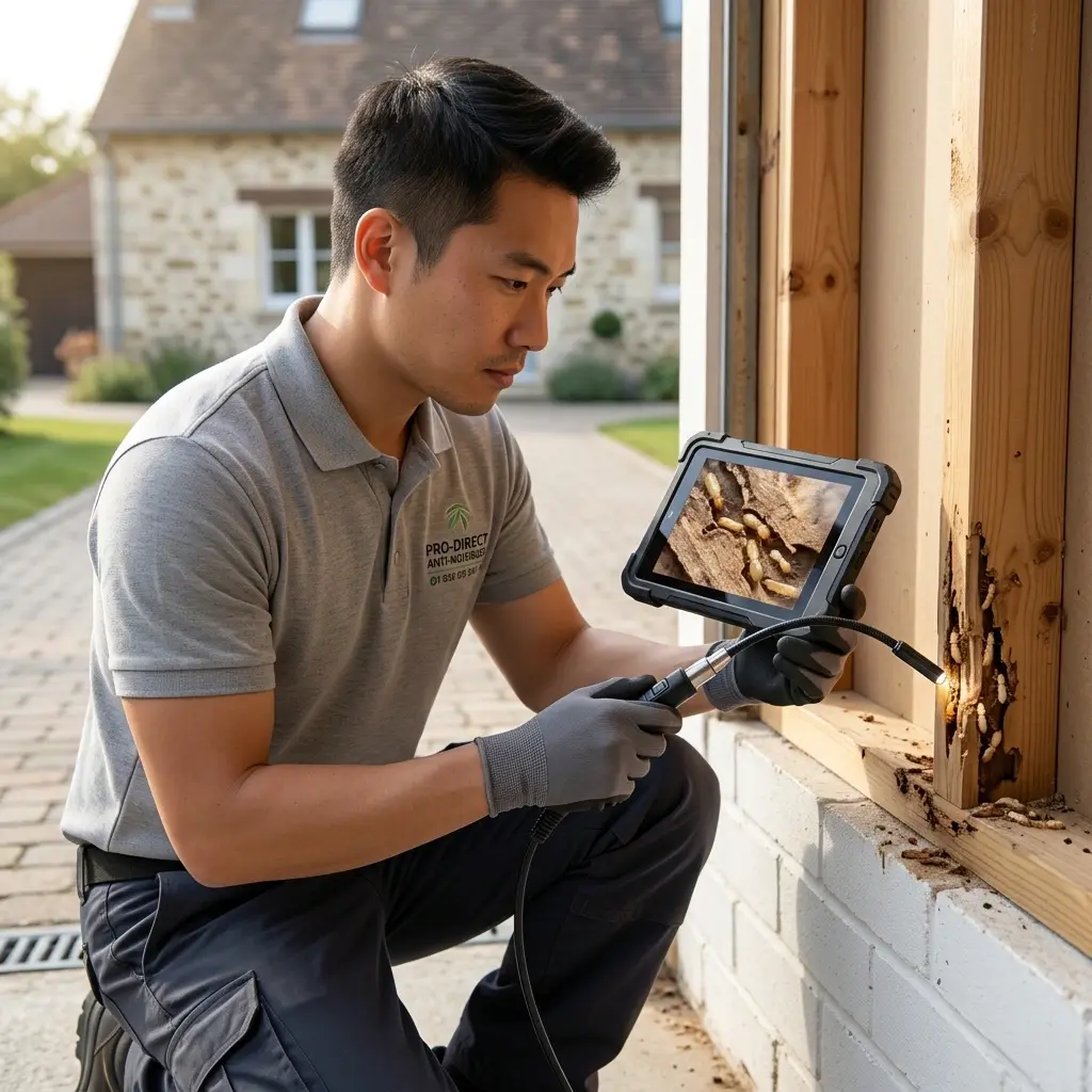 Notre approche technique pour éradiquer les termites