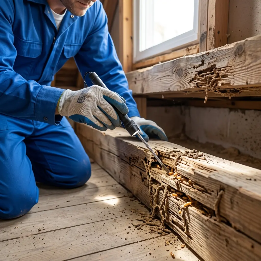 Un traitement technique contre les termites