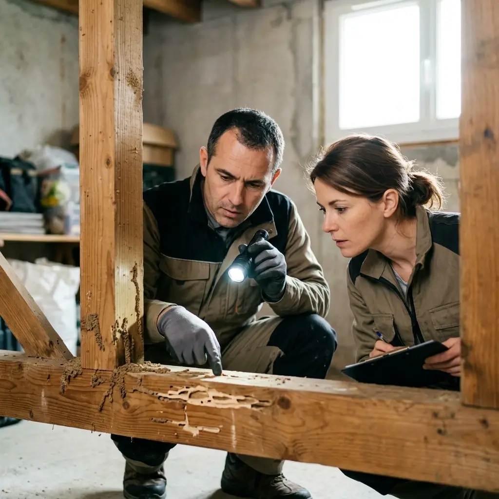 Comment se déroule l'intervention contre les termites à Suresnes ?