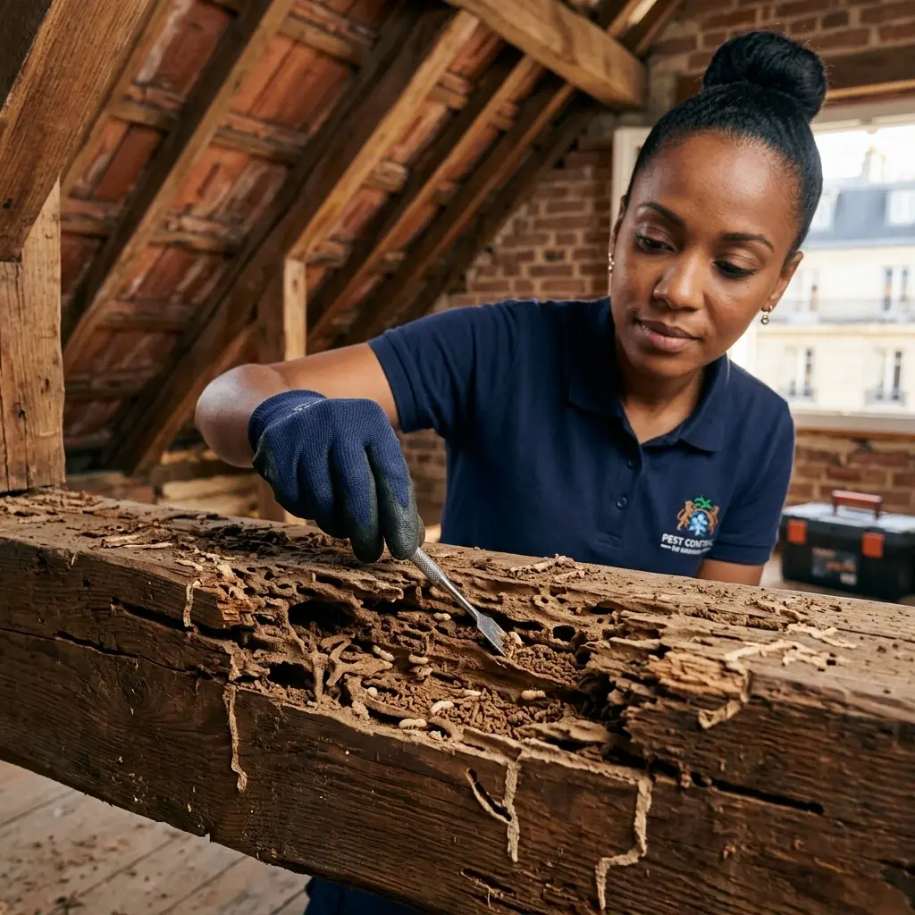 Notre stratégie d'éradication des termites