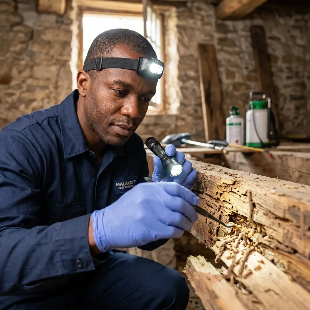 Pourquoi nous choisir pour vos termites à Malakoff