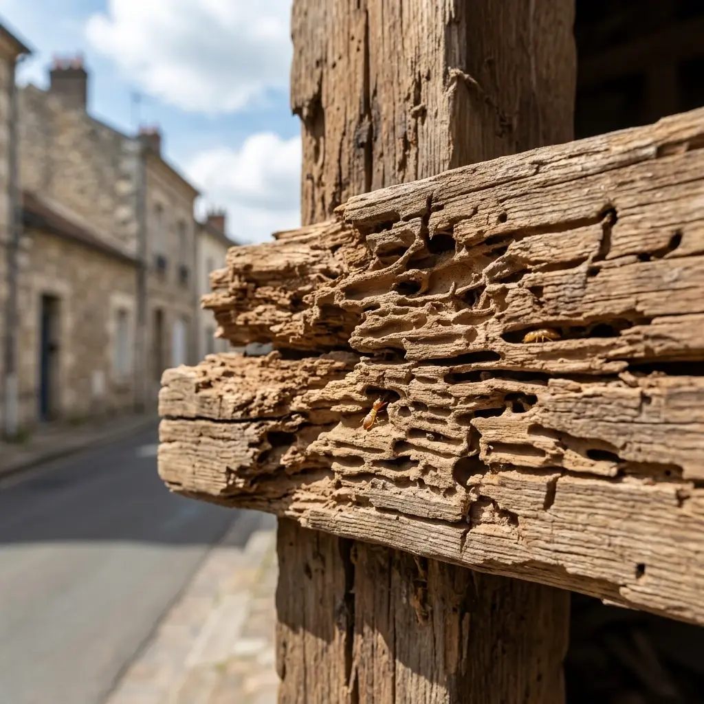 Comment se déroule l'intervention contre les termites à Bondy ?